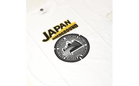 阪神甲子園球場 マンホールTシャツ 白 XLサイズ