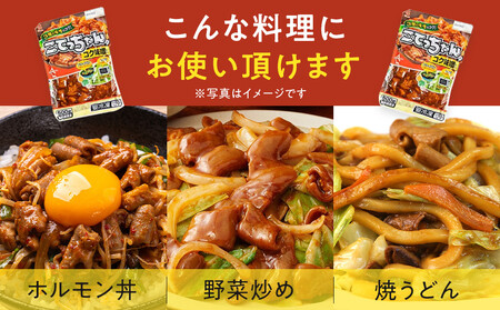 【人気のホルモン】ご飯のお供に!こてっちゃんコク味噌味　4kg(500g×8P)  ホルモン