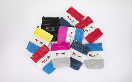 バケツトートM(ネイビー)とバリットポシェットS(お楽しみカラー)セット