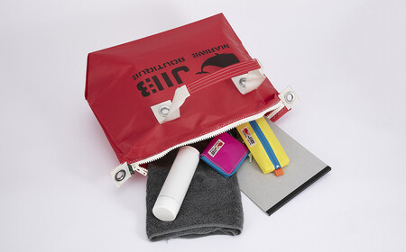 ファスナートートM(レッド)