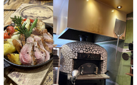 西宮市 本格イタリアン 「LA ZUCCA DI NAPOLI」 食事券5,000円分