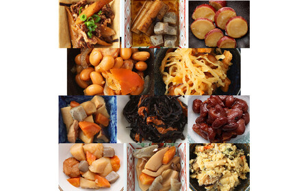 日常常温食「うちのや」 おかずやさんのザ・お惣菜 11品目セット【おかず】