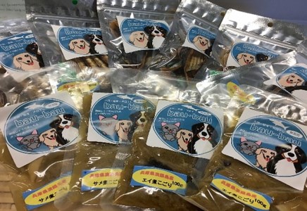 T004◇淡路島産天然・無添加ペットのおやつサプリ(愛犬用)