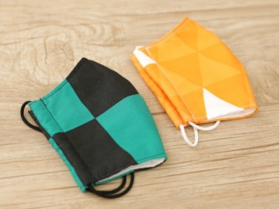 Em13 かっこいい人気の和柄で作った子供用洗える着物マスク 兵庫県洲本市 ふるさと納税サイト ふるなび