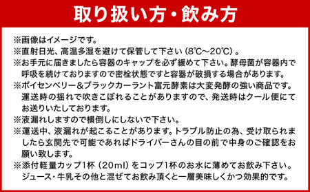 ボイセン＆ブラックカーラント富元酵素 1000ml【064-a001】健康食品 飲料 水飲料 飲み物 新商品 濃縮果汁 酵母菌 ぶどう糖 ジュース 牛乳 乳酸菌
