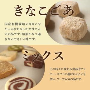 クッキー8種 [お菓子 焼菓子 詰合せ 手作り ハンドメイド ギフト 化粧箱 新鮮 安心 美味しい 国内産 添加物 アイスボックス ごあ 有機 宇治 抹茶 きなこ 黒ごま 甘夏 バーム油 バター 卵 ]