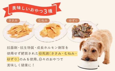 フルオーガニックドッグフード＆おやつ3袋 / お試しセット｜ペットフード ドッグフード 犬用 愛犬用 ごはん 天然素材 小麦粉不使用 グルテンフリー ビタミン 安心 安全 保存料無添加 フルオーガニック オーガニック  017-a009_B