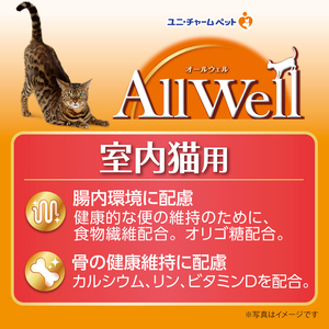 AllWell 室内猫用 フィッシュ味 1.6kg×5袋 ペットフード