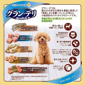 グラン・デリ カリカリ仕立て 7歳頃からの低脂肪 栄養バランスセレクト 1.6kg×4袋