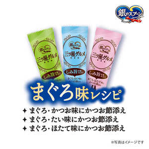 銀のスプーン 三ツ星グルメ しみ旨 お魚仕立て まぐろ味レシピ 3種のアソート 160g×14箱