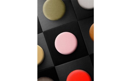 畳クッション　igusa-monoマカロン 雑貨 日用品 インテリア 手作り  03 漆黒