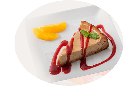 MiLDA Cafeの ベイクドチーズケーキ（5号）