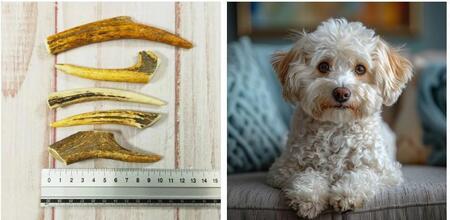 ワンちゃんの健活グッズ  シカの角 (小型犬用) 3本入り