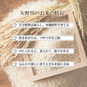 矢野川のお米　ヒノヒカリ玄米5kg