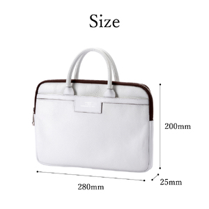 豊岡鞄 JETTER ミニブリーフケース CJTE-023 ホワイト