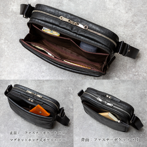 豊岡鞄 ショルダーバッグ CDTH-014 ブラック