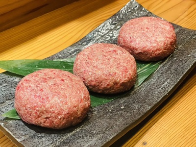 但馬牛 手ごねハンバーグ 120g（6個入り）/ ハンバーグ 肉汁 牛肉 豚肉 合挽き 但馬牛 国産牛 国産豚 国産玉ねぎ【城崎温泉 和モダンたけなわ】