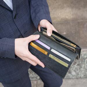 豊岡財布 Haaki Leather 長財布 HLW300 ネロ（HLW300）