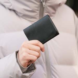 豊岡財布 Haaki Leather ミニ財布 HLW302 ネロ（HLW302）