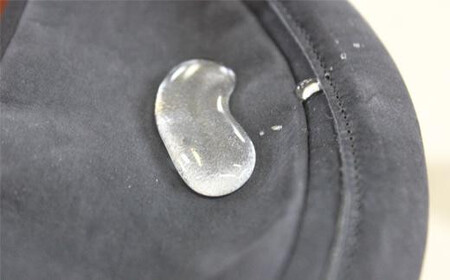 撥水ヌバックレザー　ボディーバック　(ブラック)