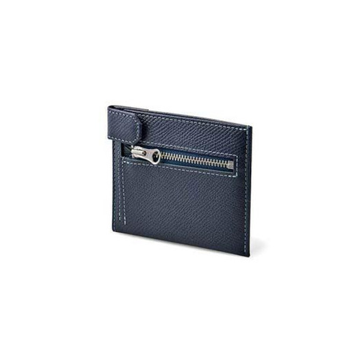 BAGGEX　豊岡製　レザースマートウォレット　35-0174（ネイビー）