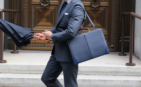 豊岡鞄 YOUTA リザード 3Direction YKM7 ブラック