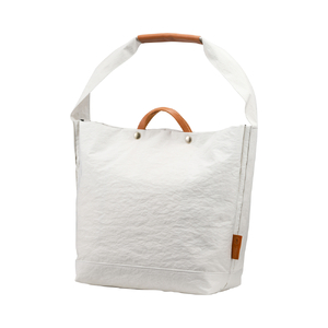 豊岡鞄 ２ＷＡＹ トート （キナリ）TUTUMU News paper tote (S2000 24