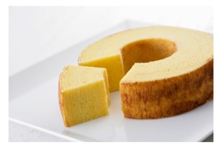 【コウノトリ育むお米使用】米粉バウムクーヘン（H4cm）1個