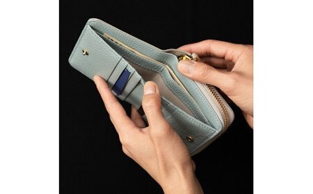 豊岡財布 TUTUMU ITA Z compact Wallet (SW201)グレー