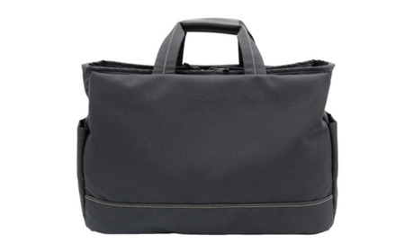 エコステップボストンバッグ (No.1599-01) ブラック / 木和田 ボストンバッグ 軽量 撥水 ポリエステル ポケット ショルダーベルト付き 高級 かばん カバン バッグ 鞄 手作り メンズ レディース 日本製