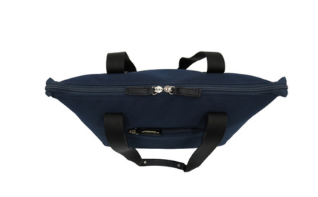 エビータシンプルトート (No.4001-60) ネイビー / 木和田 トートバッグ 軽量 撥水 ナイロン 肩掛け 手提げ A4サイズ 高級 かばん カバン バッグ 鞄 手作り メンズ レディース 日本製