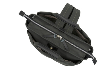 エコステップリュック (No.4006-03) チャコールグレー / 木和田 リュック リュックサック 軽量 撥水 ポリエステル 高級 かばん カバン バッグ 鞄 手作り メンズ レディース 日本製