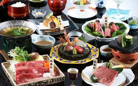 【高島屋選定品】＜ホテル金波楼＞ペア宿泊券（特選但馬牛会席コース）渚の館 スイートルーム / 宿泊券 旅行券 但馬牛 温泉 兵庫県 旅行 トラベル クーポン ホテル 国内旅行 観光 予約 父の日 母の日 敬老の日 ギフト