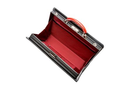 豊岡鞄  大割れダレスバッグ