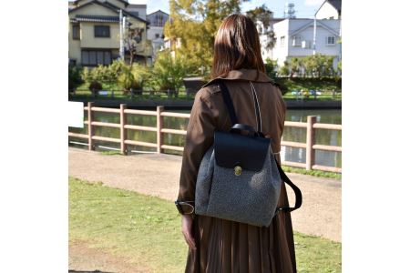 豊岡鞄 カルド リュック （グレー）｜兵庫県豊岡市｜ポイント制