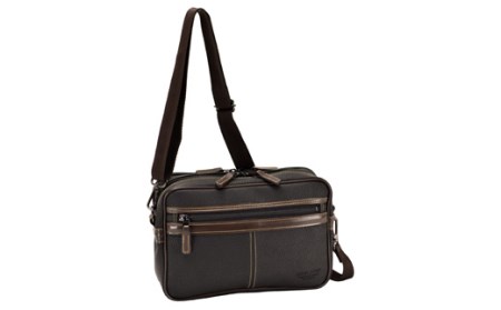 ブレリアス横型取っ手無ショルダー（16430-01）　クロ