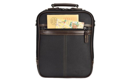 ブレリアス 縦型取っ手付ショルダー(16431-01)クロ