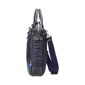 豊岡鞄　For The Blue Soft Briefcase Dブルー