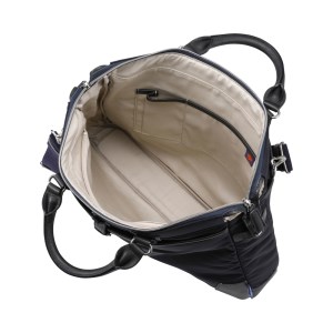 豊岡鞄　For The Blue Soft Briefcase Dブルー