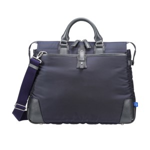 豊岡鞄　For The Blue Soft Briefcase Dブルー