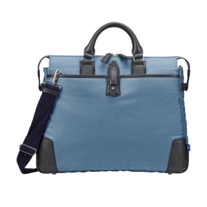 豊岡鞄　For The Blue Soft Briefcase Oブルー