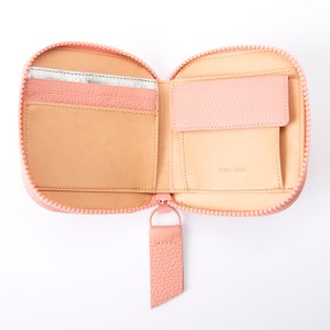 豊岡財布 ラウンドミニウォレット CITE-006 ピンク