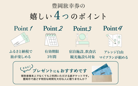 豊岡市旅行クーポン 24,000円分 3年間有効 城崎温泉 出石 竹野 神鍋 など 宿泊施設 飲食店 観光施設 250施設以上で使える旅行券 「豊岡旅幸券」 旅行 宿泊 旅 トラベルの チケット