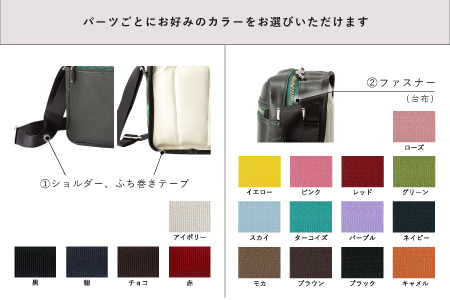 ランドセルリメイク 縦長ショルダー / 鞄職人 ランドセル リメイク 注文 ショルダーバッグ 縦型 ボディバッグ 豊岡鞄 メンズ レディース【納期：ランドセル到着後3〜6ヶ月】