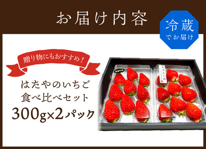 ★先行予約★はたやのいちご　食べ比べセット[12月下旬より順次発送]《 いちご 苺 高級 フルーツ イチゴ フルーツ工房はたや 章姫 あまえくぼ あまクイーン 紅クイーン ロイヤルクイーン 》【2401C09701】