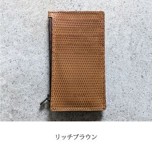 フラグメントケース【リッチブラウン】《 薄型 薄型カードケース ミニ財布 薄い財布 カードケース コインケース 小銭入れ ミニマリスト 小さい 財布 ロシアンカーフ 本革 》