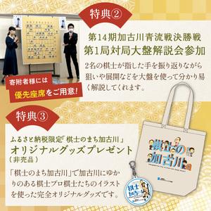 棋士のまち加古川 ～ゆかりのプロ棋士との交流会～《 将棋 駒 プロ棋士 交流会 体験 期間限定 》【2405L04201】