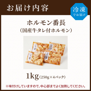 ホルモン番長(国産牛タレ付ホルモン)《 肉 ホルモン 国産牛 自家製タレ 新鮮 》【2401A00224】