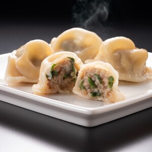 【たっぷり約90個以上】もちもち水ぎょうざ＆スープセット(600g×3)《 鍋 お鍋 スープ ひとくち水餃子 セット 大容量 小分け おつまみ 》【2400I15930】