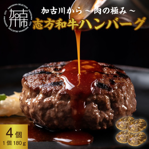 加古川～肉の極み～志方和牛ハンバーグ《志方和牛 和牛 和牛ハンバーグ ハンバーグ 総菜 おかず 調理済 肉 牛肉 送料無料 》【2401I00623】